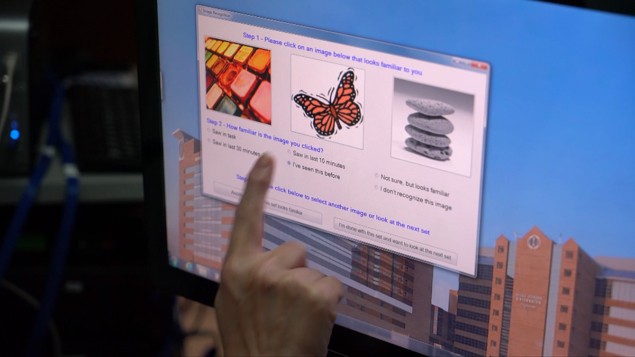 Visual recognition memory tasks Visual recognition memory tasks