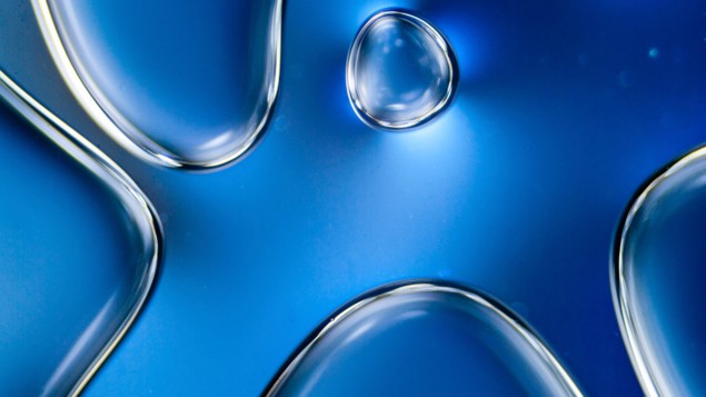 Artist's impression of a superfluid Artist's impression of a superfluid