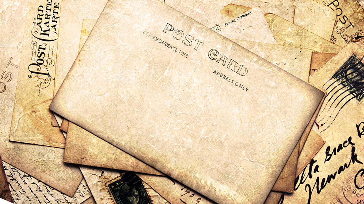 Vintage postcards