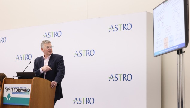 Nicholas van As Nicholas van As at the ASTRO Annual Meeting