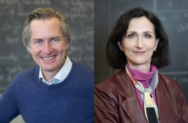 David Charbonneau and Sara Seager