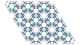 Crystal structure of graphyne