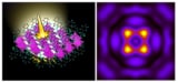 emerging exciton vortices