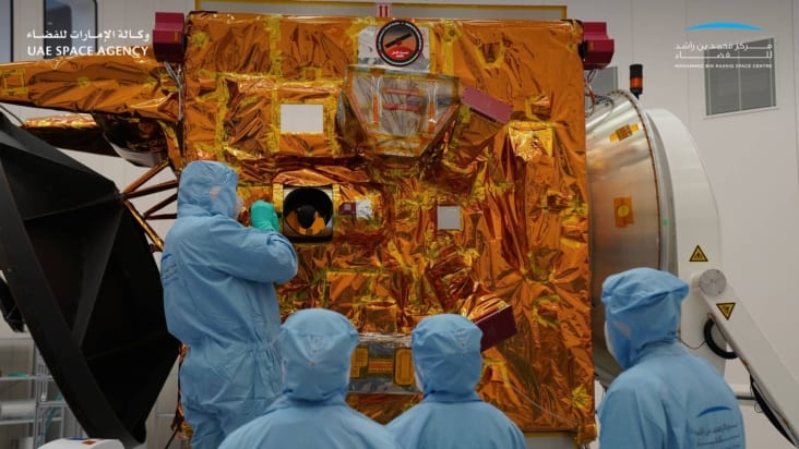 UAE Hope spacecraft