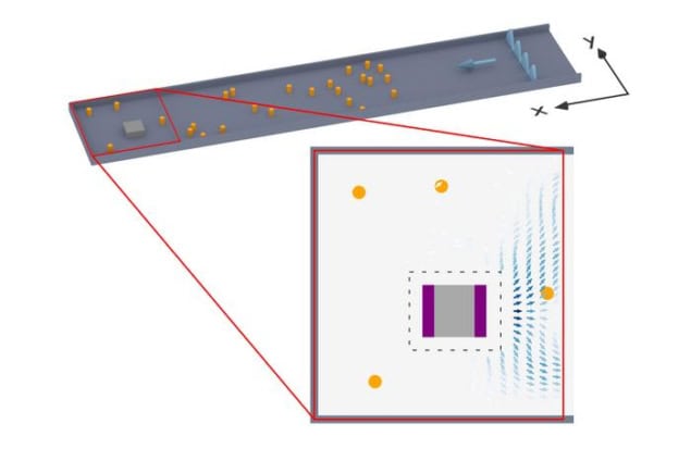 Fisher information Diagram of the experimental setup