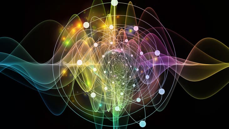 Abstract image of quantum waves