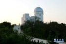 Photo of telescope dome at Weihai Observatory