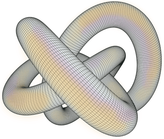 Knot 3D vector Knot 3D vector