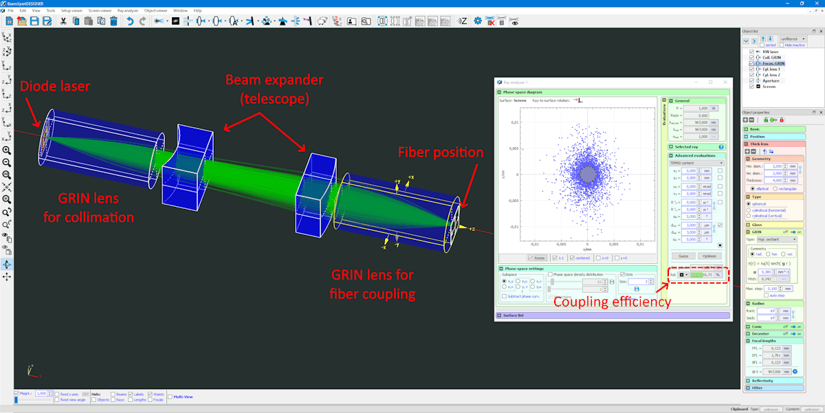 BeamXpertDESIGNER software